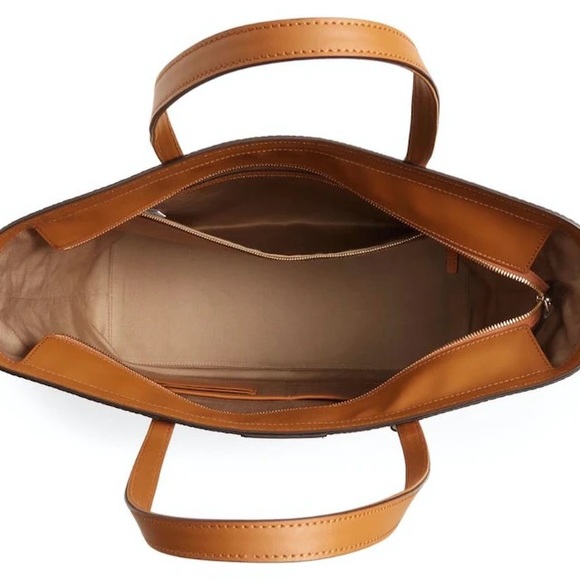 MCM Anya Medium Visetos Zip Top Shopper in Soft pink (Nordstrom Exclusive) - Picture 4 of 9